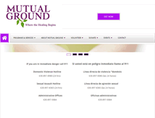 Tablet Screenshot of mutualground.org